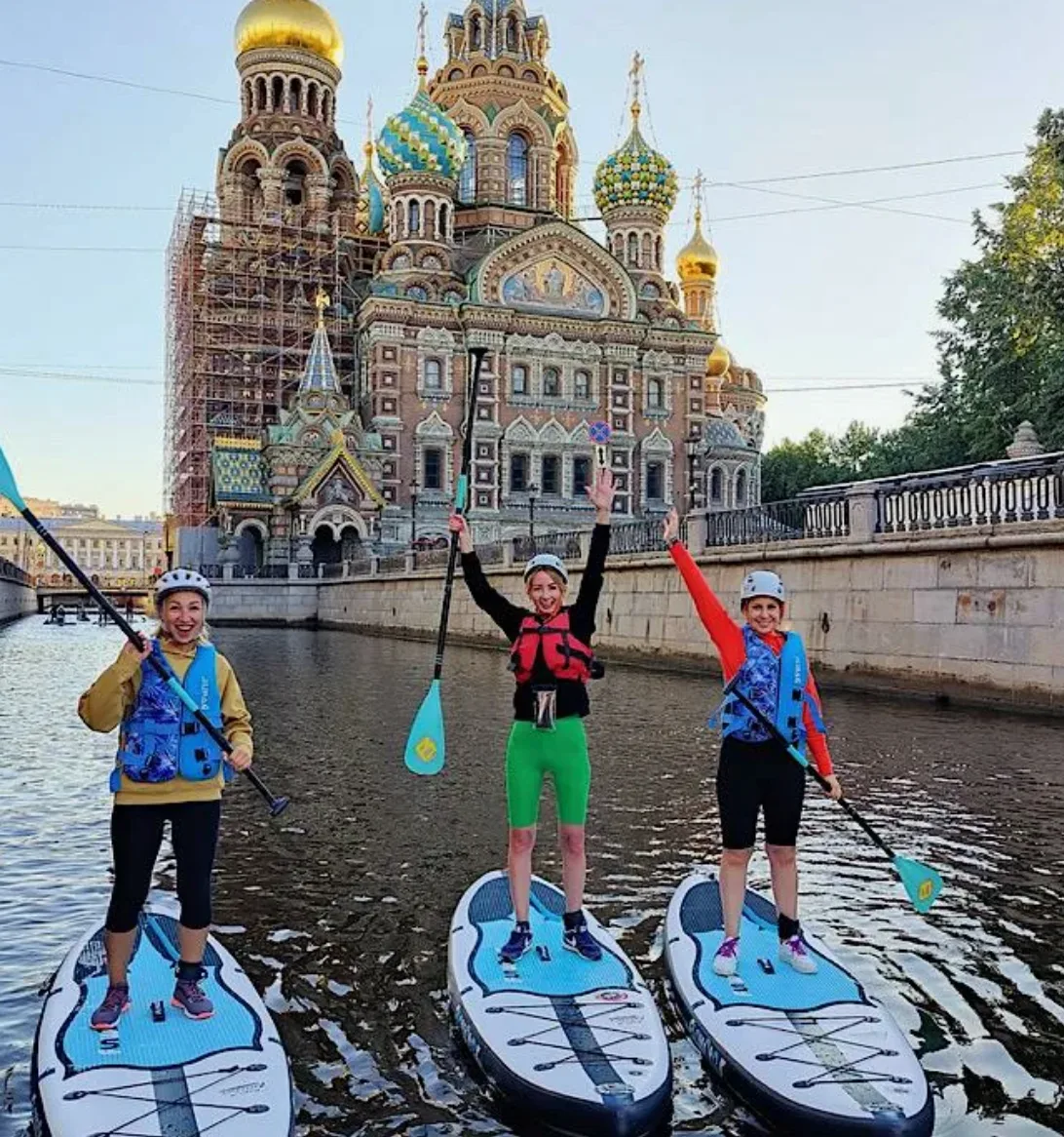 Прогулка на SUP Оредеж